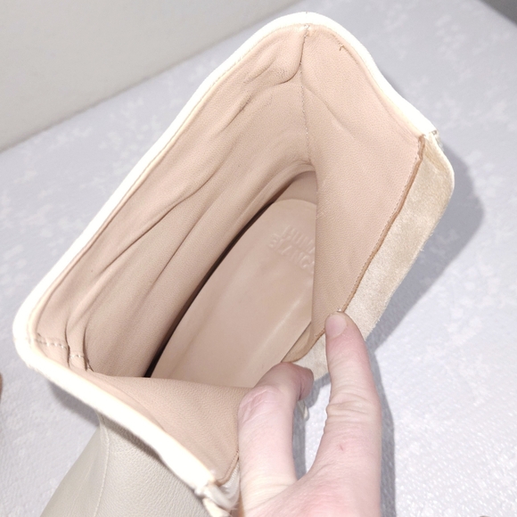 Huma Blanco Bolena Square Toe Heeled Booties Anthropologie - Picture 8 of 11